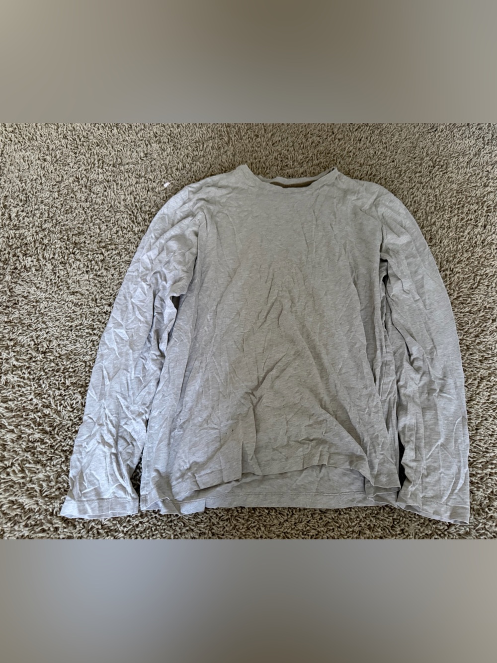 men’s banana republic grey long sleeve